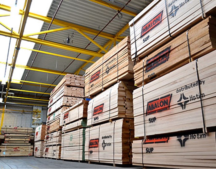 Assortiment houtsoorten